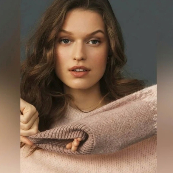 MAEVE NEON GRADIENT PULLOVER SWEATER ANTHROPOLOGIE SZ S - Picture 3 of 9